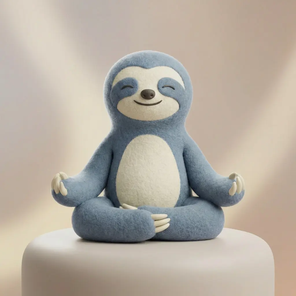 Mascotte Bradipo Business